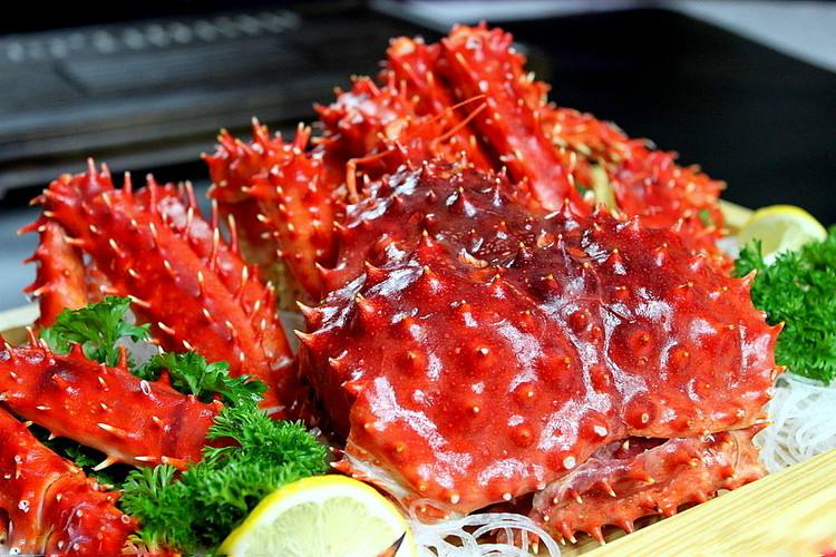 帝王蟹吃的部位图解,帝王蟹哪些不能吃图解