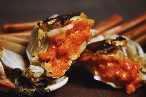 蒸螃蟹蟹黄苦怎么回事,蟹黄苦苦的能吃么