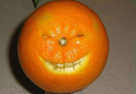 生活中的桔子也被网友玩坏了,你造不