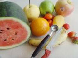 用梨子怎么做水果拼盘,一二三这么做