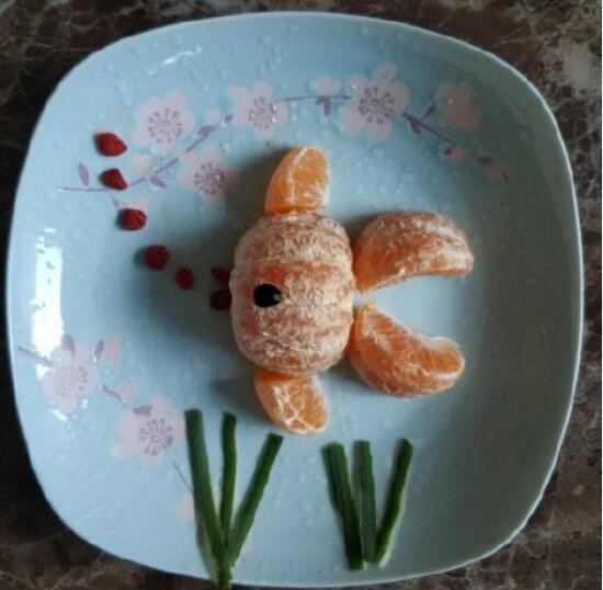 幼儿园水果拼盘图片,简单好看的儿童水果拼盘