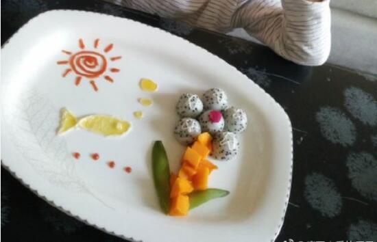 幼儿园水果拼盘图片,简单好看的儿童水果拼盘