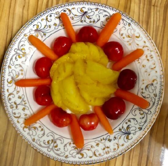 幼儿园水果拼盘图片,简单好看的儿童水果拼盘
