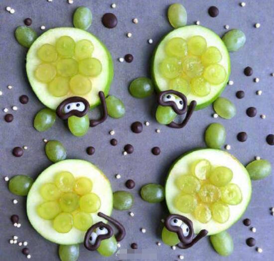 六一获奖水果拼盘图片大全,创意水果拼盘做法