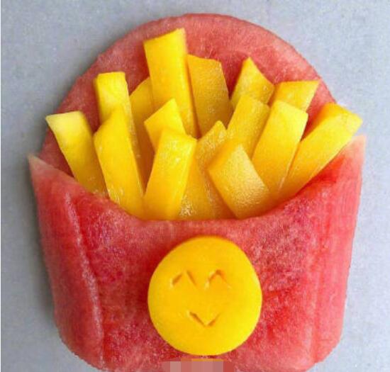 六一获奖水果拼盘图片大全,创意水果拼盘做法