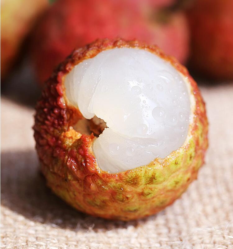 妃子笑荔枝图片大全,白糖罂桂味荔枝