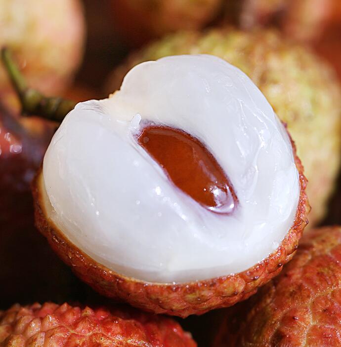 妃子笑荔枝图片大全,白糖罂桂味荔枝