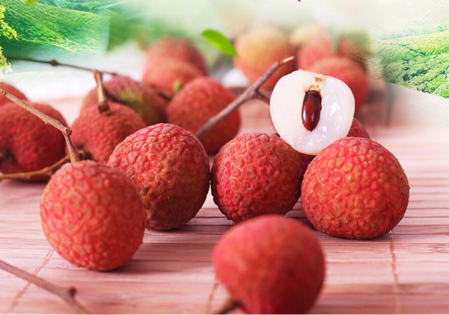 妃子笑白糖荔枝图片,南山糯米糍荔枝图片