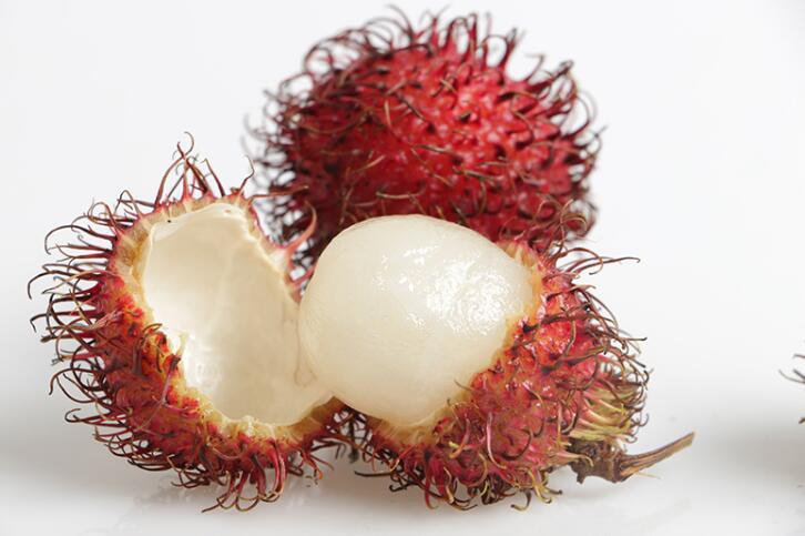 泰国红毛丹图片大全,新鲜可口的进口红毛丹