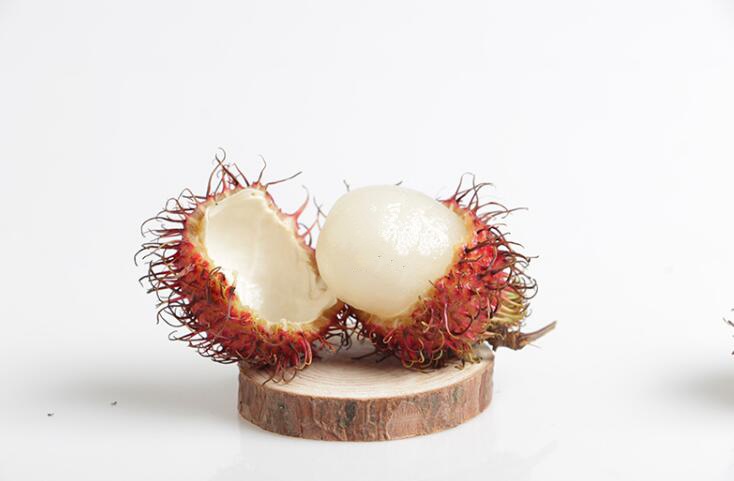 泰国红毛丹图片大全,新鲜可口的进口红毛丹