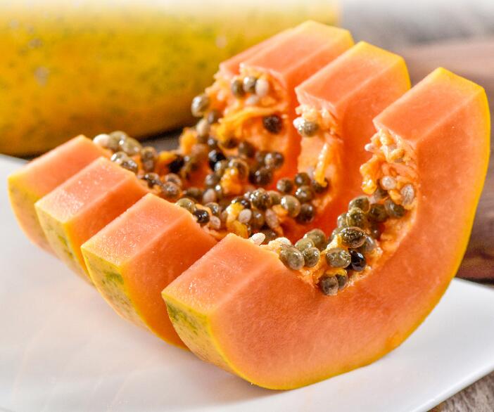 青木瓜图片大全大图,牛奶冰糖青木瓜