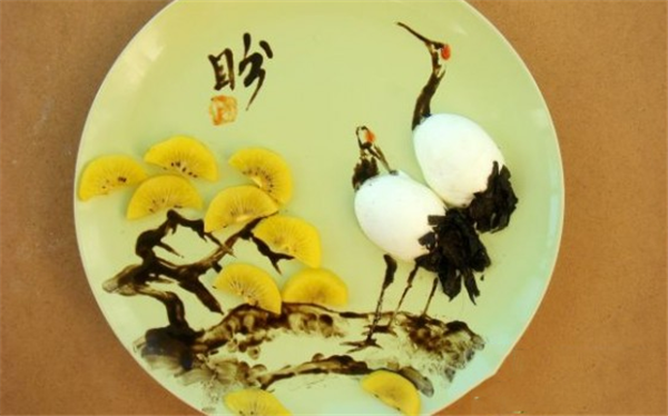 中国风创意水果拼盘图片,看到最后一个水果拼盘被惊艳到