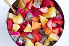 一大碗最简单漂亮的水果拼盘,这样吃根本停不下来