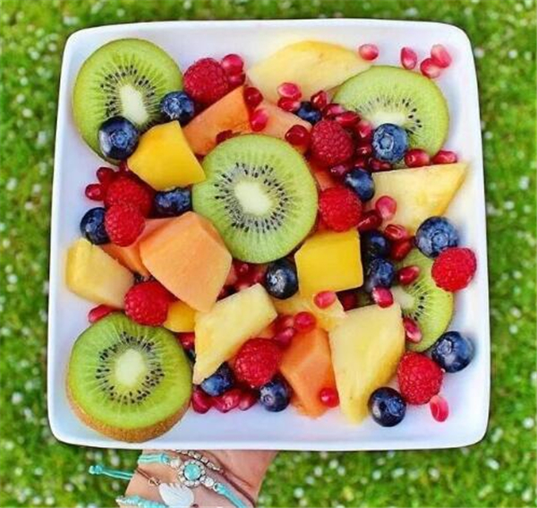 七夕节水果拼盘图片,表白神器的烛光晚餐