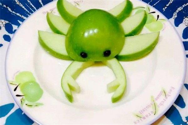 趣味水果拼盘图片,最简单漂亮的水果拼盘图片