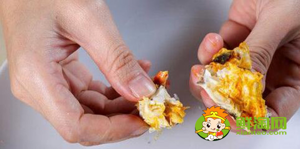 螃蟹哪里不能吃高清图,螃蟹的吃法剥法图解