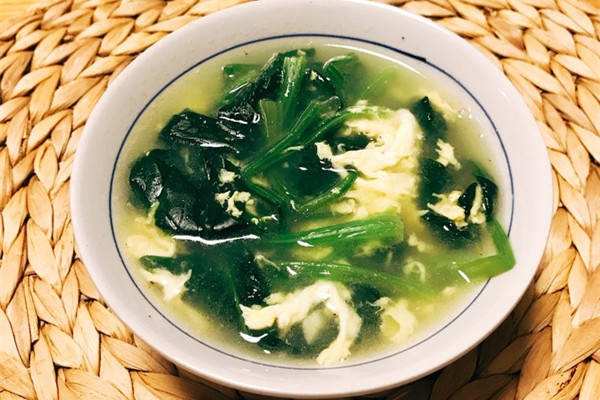 菠菜鸡蛋汤的做法，菠菜鸡蛋汤发胖吗