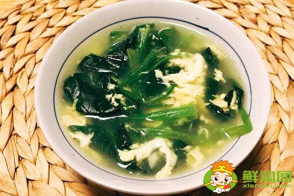 菠菜鸡蛋汤的做法,菠菜鸡蛋汤发胖吗